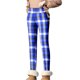 thumbnail image 1 of Gibobby Leggings Vinipiel Mujer Leggings informales invierno para mujer, pantalones capri térmicos con cintura elástica, pantalones entrenamiento, pantalones estampados térmicos（Azul， L), 1 of 5