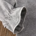 thumbnail image 5 of nvzhuang Toddler Baby Girls Casual Top, Kids Long Sleeve O-Neck Ruffle Solid Color Blouse, 5 of 8