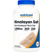 Himalayan Salt , 1,000 mg , 240 Capsules, Nutricost
