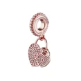 thumbnail image 3 of Pandora Pavé Corazón Candados Colgante Charm - Rosa Sailing Electrónica, 3 of 3