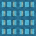 thumbnail image 1 of Ahgly Company Machine Washable Indoor Square Transitional Blue Area Rugs, 5' Square, 1 of 7