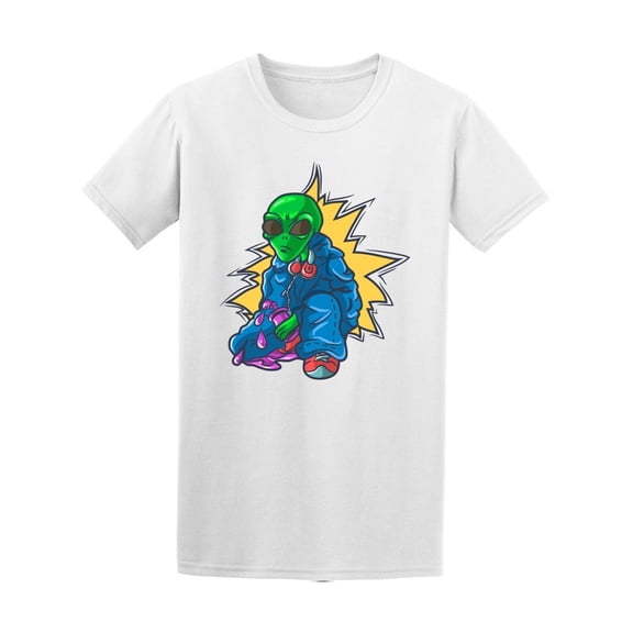 Alien Doodle Tee Men's -Image by Shutterstock