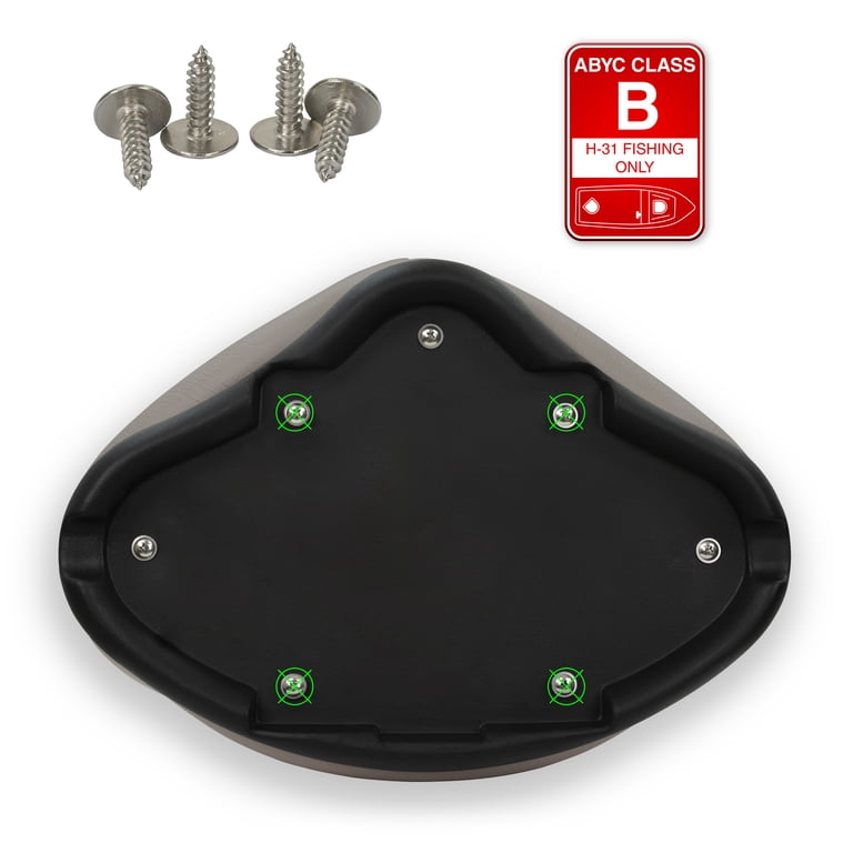 Springfield Marine Pro Stand-Up Fishing Boat Seat, Gray photo 6