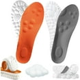 thumbnail image 7 of Steppers Insoles for Men Women, 2025 New Steppers Massage Insoles, Cloud Insoles, Steppers Shoe Inserts Memory Foam Insoles with Arch Support (1Pair*Green,Men 9-10.5/Women 10.5-12), 7 of 7