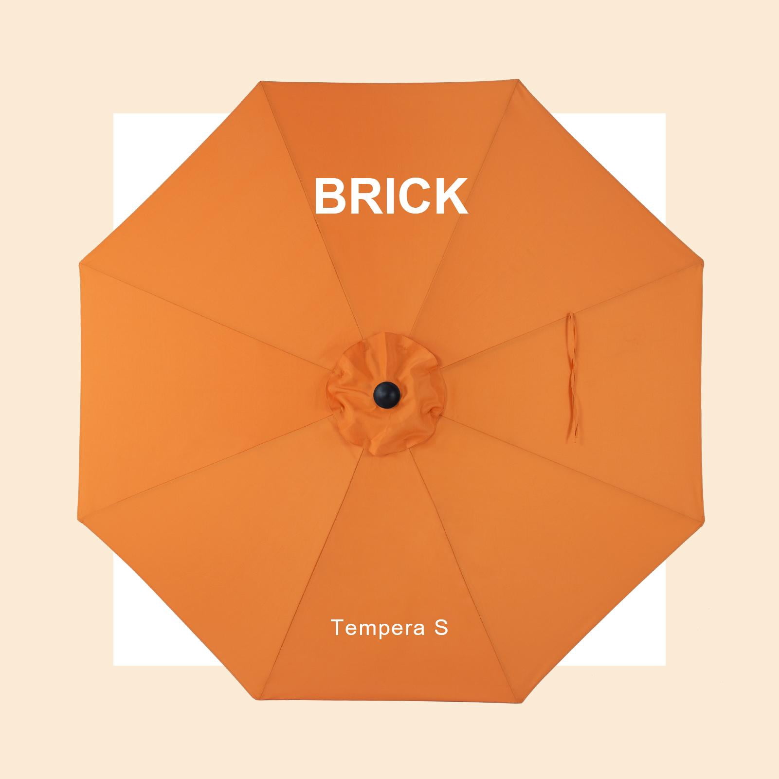 Tempera 9FT Push Botton Tilt patio umbrella