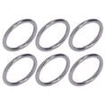thumbnail image 4 of 20Pcs Metal Rings 4x32mm Iron Sturdy Durable Multifunctional Exquisite Metal O RingsGray, 4 of 14