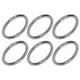 thumbnail image 5 of Anillos de metal, 20 piezas Anillos de metal 4x32 mm Anillos de metal O Loop de metal Resistente y duradero, 5 of 14