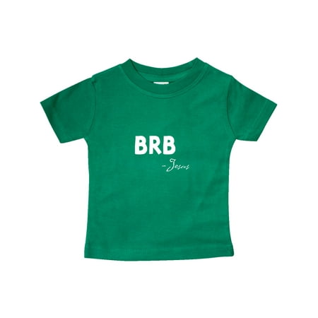 

Inktastic Easter BRB Jesus Gift Baby Boy or Baby Girl T-Shirt