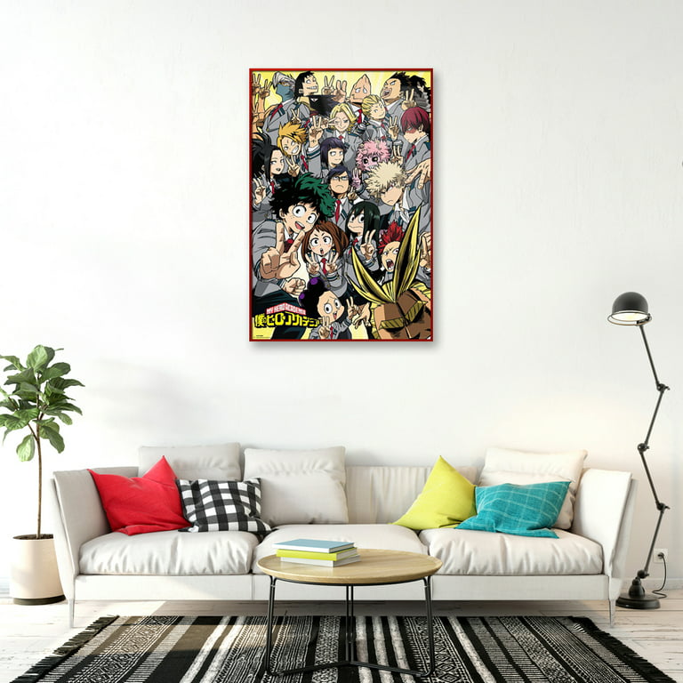 My Hero Academia - Manga/Anime TV Show Poster/Print (Character Montage)  (Size: 24 inches x 36 inches)