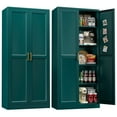 thumbnail image 5 of Polup 71" Tall Storage Cabinet, Green Kitchen Pantry Cabinets with Doors and 4 Shelves,Metal, 5 of 10