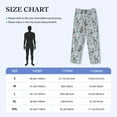 thumbnail image 4 of Rateoe Winter Gnome And Snowman Pattern Men’s Ultra-Soft Comfy Pajama Lounge Pants Sleepwear,Comfortable Lounge Wear,lightweight Pajamas, Casual Home Wear-XX-Large, 4 of 6