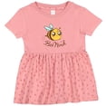 thumbnail image 3 of Inktastic Cute Bee Kind Bee Girls Baby Dress, 3 of 5