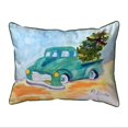 thumbnail image 1 of Betsydrake ZP1223 20 x 24 in. Green Truck Extra Zippered Pillow - Large, 1 of 1