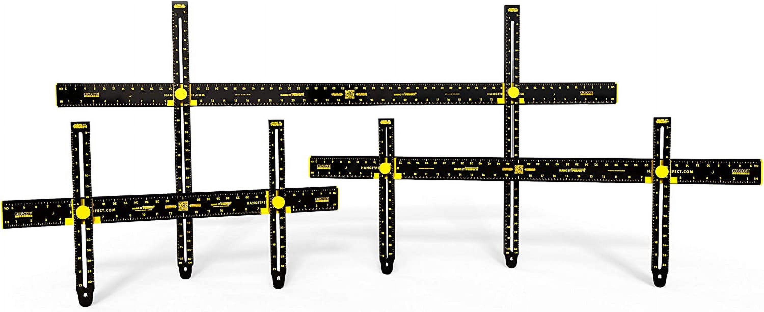 Picture Hangers & Wall Hanging Systems: The 36" Hang It Perfect - Makes Picture Hanging A Cinch, In 3 Easy Steps!