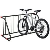 Large Commercial Bike Rack,Grid Bike Rack In Ground,Freestanding Bicycle Floor Parking Stand for Garages Streets Yards Bike Events