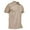 Khaki, variant on Summer T-shirts for Men Solid Tops Lightweight Breathable Short Sleeve Tops Button Closure Crew Neck Solid Color Hiking Running Athletic Wear Gym Training Workout