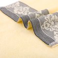 thumbnail image 2 of Unique Bargains Floral Jacquard Hand Towels Set of 2 Blue 13" x 29", 2 of 4