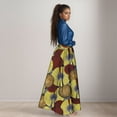 thumbnail image 5 of BintaRealWax African Women African Print Long Skirt Ankara Dashiki High Waist A Line Maxi Long Umbrella Skirt Ladies Clothing WY1744, 5 of 5