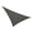 Charcoal gray, variant on Rosine Waterproof Triangular Sun Shade Sail, UV Protection Outdoor Canopy With Fixing Ropes For Backyard Deck Patio Garden