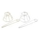 thumbnail image 1 of 2 Piezas de Horquillas cabellero, Jaula para Moños, Soporte para Moño Simple, Jaula, Accesorios Cabello, 1 of 9