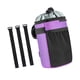 thumbnail image 5 of Bolsa para botella de agua para bicicleta, portabotellas para manillar con compartimento de malla para ciclismo Púrpura, 5 of 9
