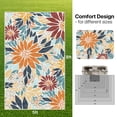 thumbnail image 2 of DEORAB Outdoor Rug 5'x8' Washable Patio Rug Non Shedding Easy Cleaning Fireworks Outside Carpet for Balcony Backyard Deck RV, 2 of 10