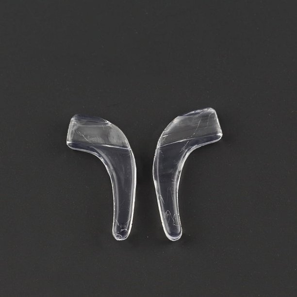Funda antideslizante para las orejas para gafas, transparente, fija, antideslizante, con gancho para la oreja, de silicona, para el marco de las gafas, funda para las piernas, accesorios deportivos