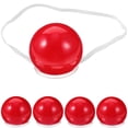 thumbnail image 2 of 5 piezas brillantes de la nariz roja del payaso de los accesorios del escenario para la navidad Halloween Fiesta de disfraces Balls, 2 of 8