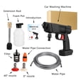 thumbnail image 2 of 30BAR Cordless High Pressure Cleaner Washer Spray Water Gun Car Wash Pressure Water Cleaning Machine For 18V Battery ,Ruggedly Built, 2 of 7