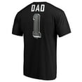 thumbnail image 3 of Men's Fanatics Black Chicago White Sox Number One Dad Team T-Shirt, 3 of 3