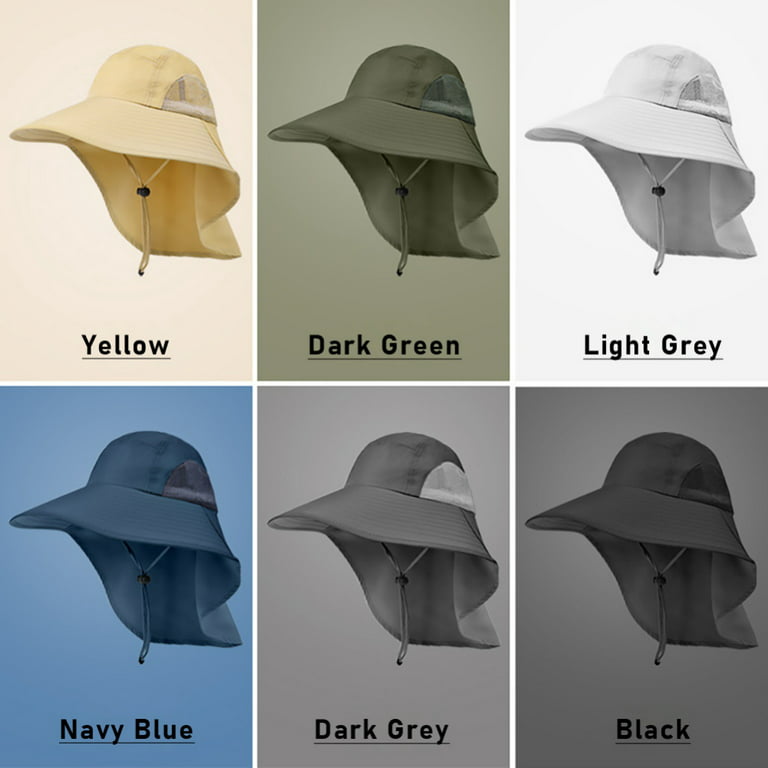 Men Women Fishing Hat Bucket Hat Lightweight for Travel Mountain Climbing  Wide Brim Sun Hat Quick Drying Fishing Hats 