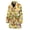 4, variant on Tropical Hibiscus Aloha Pattern Women Bathrobe One Size Univeral Fits, Tropical Floral Hawaiian Fashion Lightweight Plush Fleece Long Robe For Women