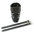 thumbnail image 2 of Blarkrus Cup Holder Motorcycle Pu Leather Skull Drink Holder, 2 of 7
