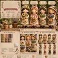 thumbnail image 5 of Patchwork Doll Craft Kit, Vintage Country Tea Party Doll Fabric Sewing Set, Beginner Handmade DIY Art Hobby Gift, 5 of 8