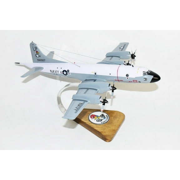 Lockheed Martin® P-3C Orion, VP-49 Woodpeckers (156507), 18" Mahogany Model