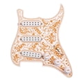 thumbnail image 2 of 3 Capas Pre Cableados Pickguard Protectores Placas para parachispas ST Guitarra Hugo Pickguard precableado cargado 3ply, 2 of 10