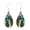 D04 - 2 Sided Abalone, variant on 925 Sterling Silver Abalone Shell Solitaire Dangle Drop Earrings Stylish Fashion Beach Jewelry For Women Unique Costume Jewelry for Women Birthday Christmas Gifts