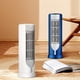 thumbnail image 1 of Calefactor cerámico vertical - 1000W calentamiento rápido, 2 modos, protección contra sobrecalentamiento y volcamientos, silencioso 36dB para oficina en casa, blanco o azul, 1 of 7