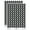 Black, variant on OK Okay Fun Text 200+ Round Stickers - White - Matte Finish - 0.50" Size