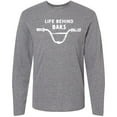 thumbnail image 3 of Inktastic Life Behind Bars BMX Long Sleeve T-Shirt, 3 of 5