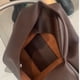 thumbnail image 3 of Bolso de asas de cuero PU Sonducket grande y elegante color café, 3 of 6
