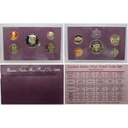 1990 Proof Set - U.S. Mint 5-Coin Set - Includes COA & OGP