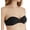 Black, variant on Women's Only Hearts 1116 Second Skins Strapless Bra (Black S)