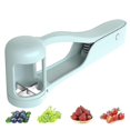thumbnail image 1 of Grape Slicer Strawberry Cutter Grape Cutter Small Seedless Fruit Easily And Quickly Ergonomic Handle 304 Stainless Steel Knives, 1 of 4