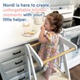 thumbnail image 2 of HARPPA Foldable Kitchen Step Stool for kids, Adjustable Height Toddler Standing Tower, White, 2 of 6