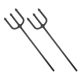 thumbnail image 4 of Fork Cosplay Prop Durable Halloween for Stage Performance Costumes, Lightweight & Detachable Design for Easy Carrying, 4 of 4