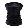 thumbnail image 1 of TOPTIE Masque Facial en Polyester Extensible Respirant pour le Cou - pour Course, Cyclisme, Randonnée et Sports Extérieurs - Noir, 1 of 6