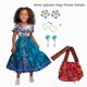 thumbnail image 1 of Encanto Girls Mirabel Dress Vestido Charm Cosplay Disfraz Fancy Disney Princess vestidos bolsa gafas para cumpleaños carnaval Party5-6T (Tag130) Gao Jinjia LED, 1 of 2