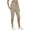 Khaki, variant on UDAUDU Women's Capri Pants 2026 Lightweight Quick Dry Ice Cool Capris Casual Summer Trip Loose Fit Shorts with Pockets Blue S
