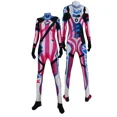 thumbnail image 4 of Traje Jinx D.Va Mashup The Heist Version Disfraz D.Va Monos Festival Body Disfraces de Halloween para hombres adultos/niños, 4 of 5